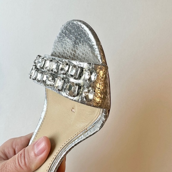 MICHAEL Michael Kors leather heeled sandals 6.5 - Picture 5 of 8